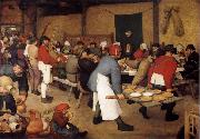 Pieter Bruegel Bauernbocbzeit painting